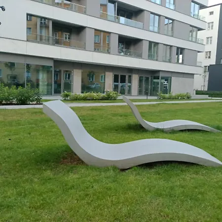 Maris - Srodmiescie - Klimatyzacja - Prywatny Parking Apartmán Gdyně